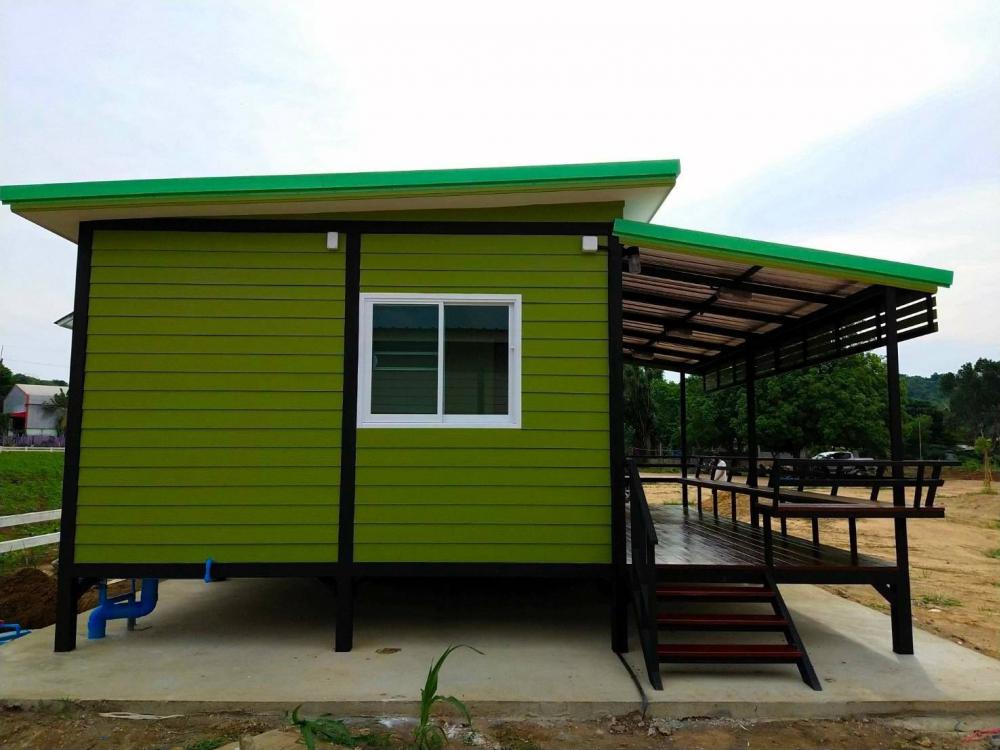 บ้านน็อคดาวน์ สำหรับใครที่ชอบแบบสำเร็จ ราคา 389,000 บาท พร้อมติดตั้ง