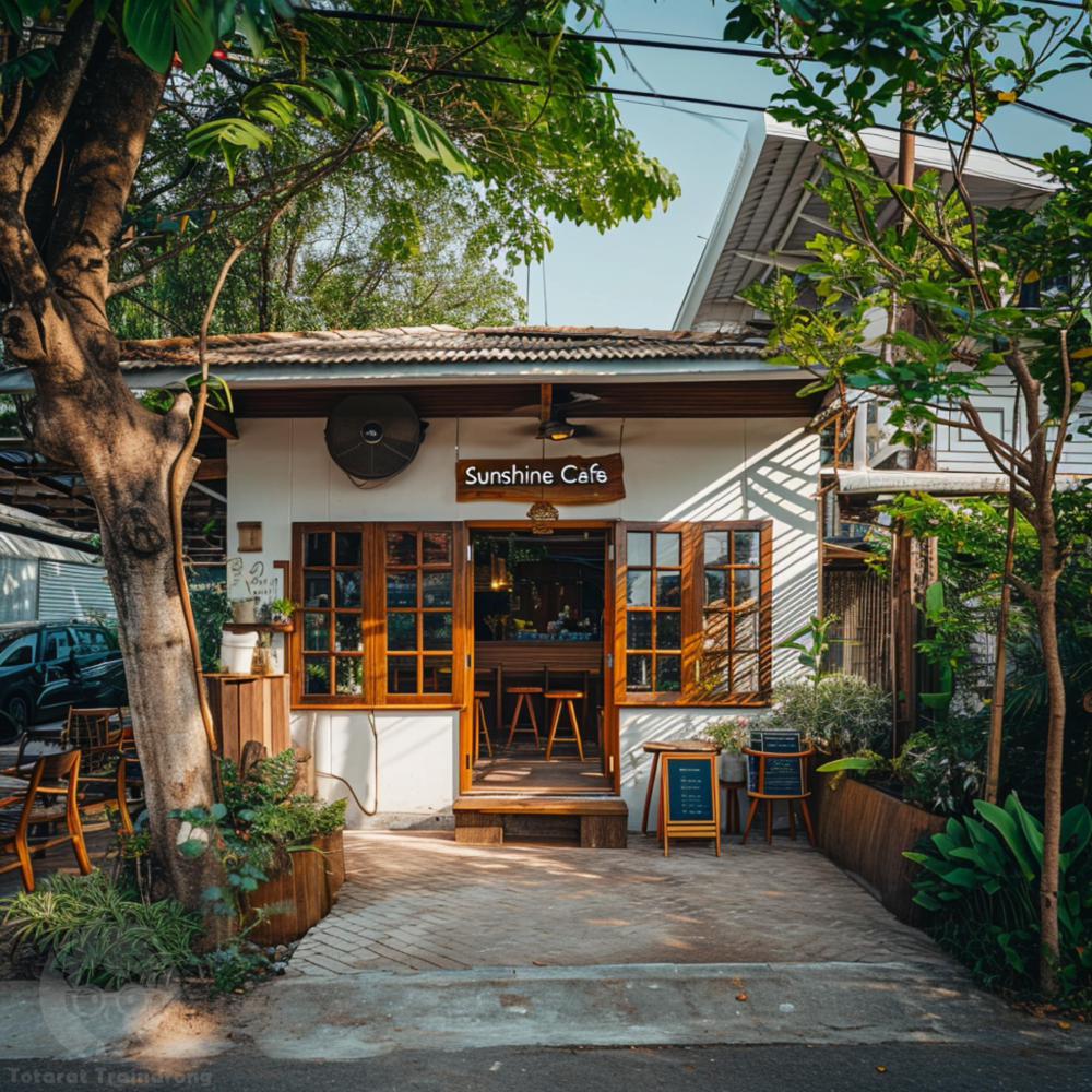 แนวทางร้านกาแฟแบบเล็ก ๆ หรือแบบใช้บ้านมาดัดแปลงทำร้าน รูปที่ 2