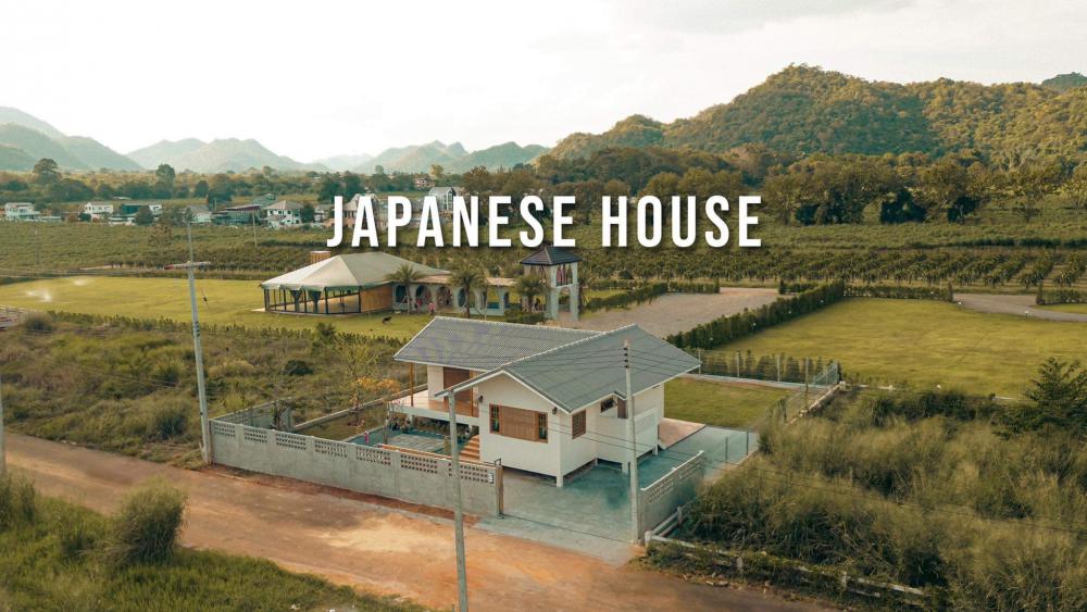 บ้านญี่ปุ่นมินิมอล JAPANESE HOUSE มีระเบียงข้างบ้าน ขนาด 3 ห้องนอน 3 ห้องน้ำ รูปที่ 2